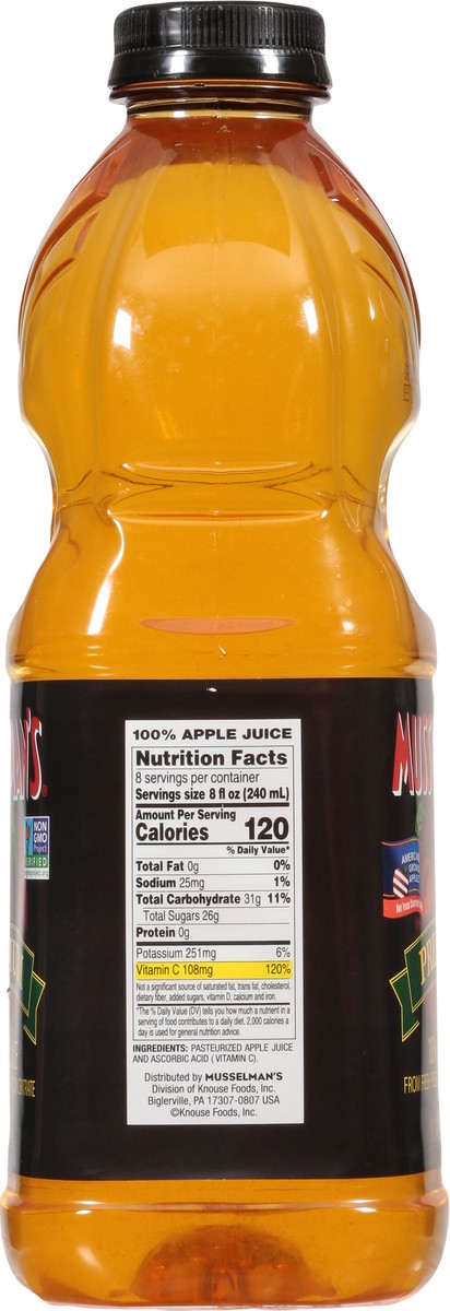 slide 4 of 9, Musselman's Fresh Pressed 100% Apple Juice 64 fl oz, 64 fl oz