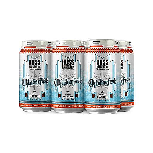 slide 1 of 1, Huss Brewing Oktoberfest Lager, 6 ct; 12 oz