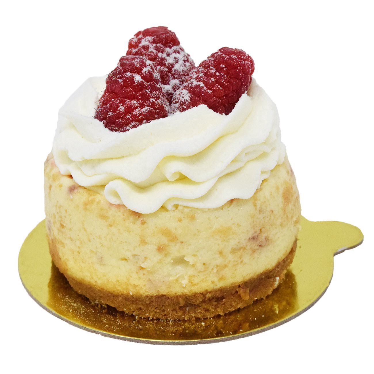 slide 1 of 1, H-E-B Bakery Raspberry Cheesecake, 3 in