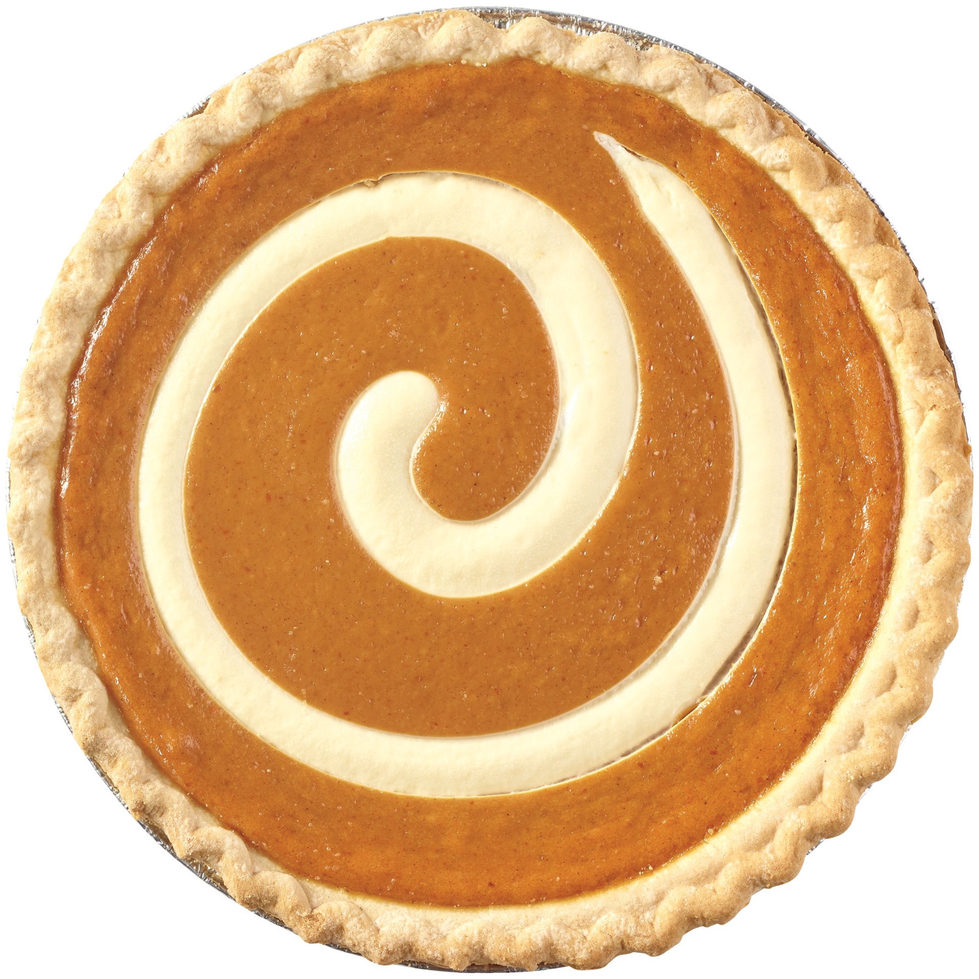 slide 1 of 1, H-E-B Bakery Gourmet Pumpkin Cream Cheese Pie, 10 in