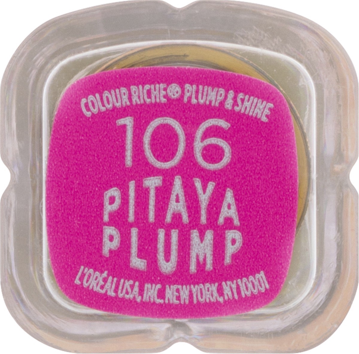 slide 4 of 9, L'Oréal Colour Riche Plump And Shine Lipstick, Sheer Lipstick, Pitaya Plump, 0.1 oz