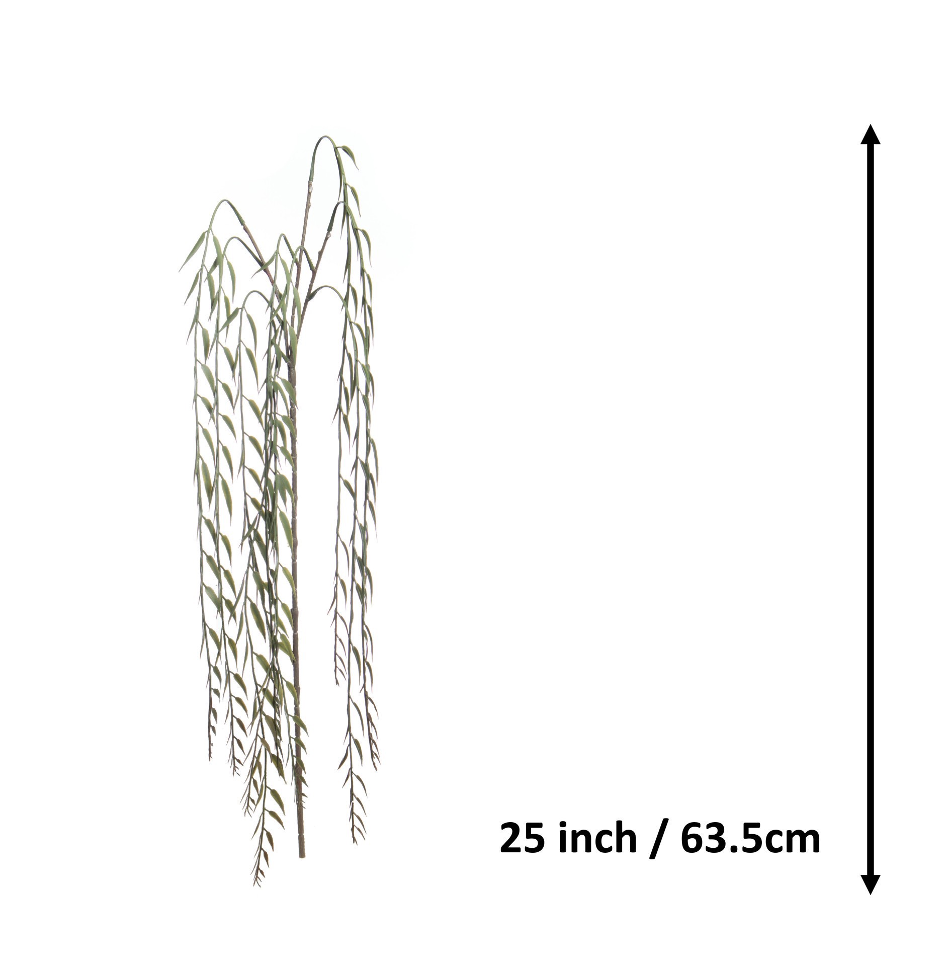 slide 3 of 3, 25" Hanging Willow Stem By Ashland, 7 in x 1 in x 25 in