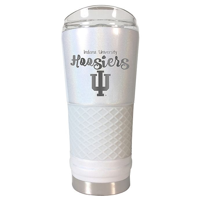 slide 1 of 1, NCAA Indiana University Opal Draft Tumbler, 24 oz