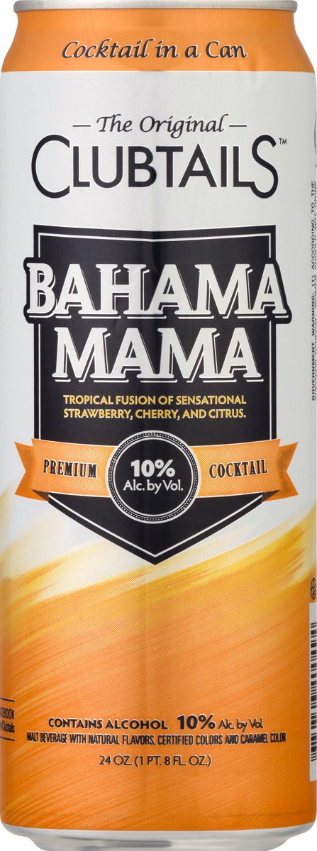 slide 6 of 9, Clubtails Bahama Mama 24Oz Cans, 24 oz