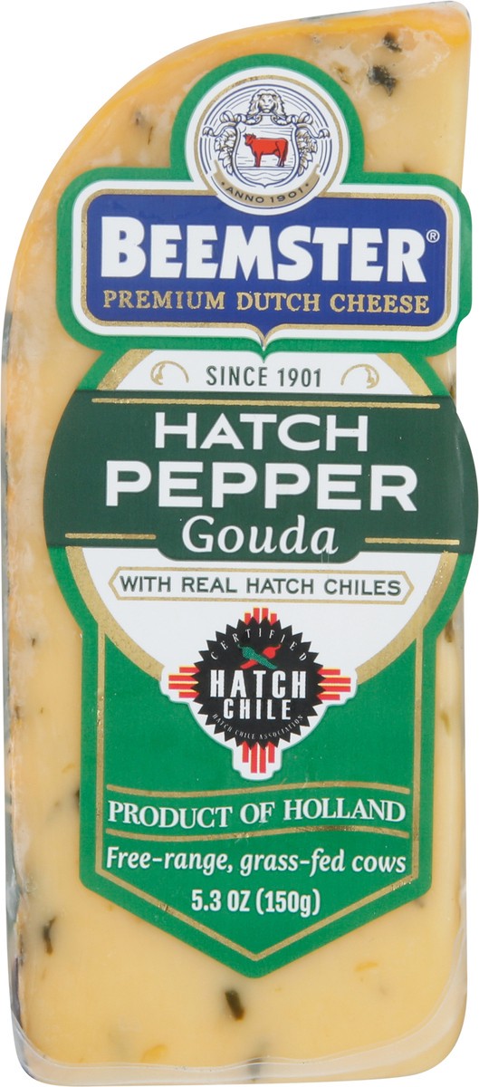 slide 2 of 2, Beemster Hatch Pepper Gouda Cheese with Real Hatch Chiles 5.3 oz, 5.3 oz