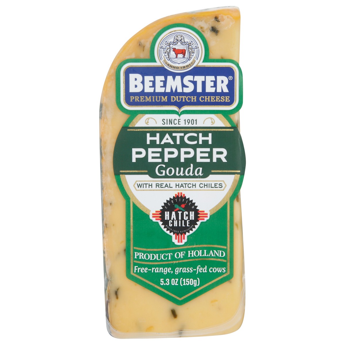 slide 1 of 2, Beemster Hatch Pepper Gouda Cheese with Real Hatch Chiles 5.3 oz, 5.3 oz