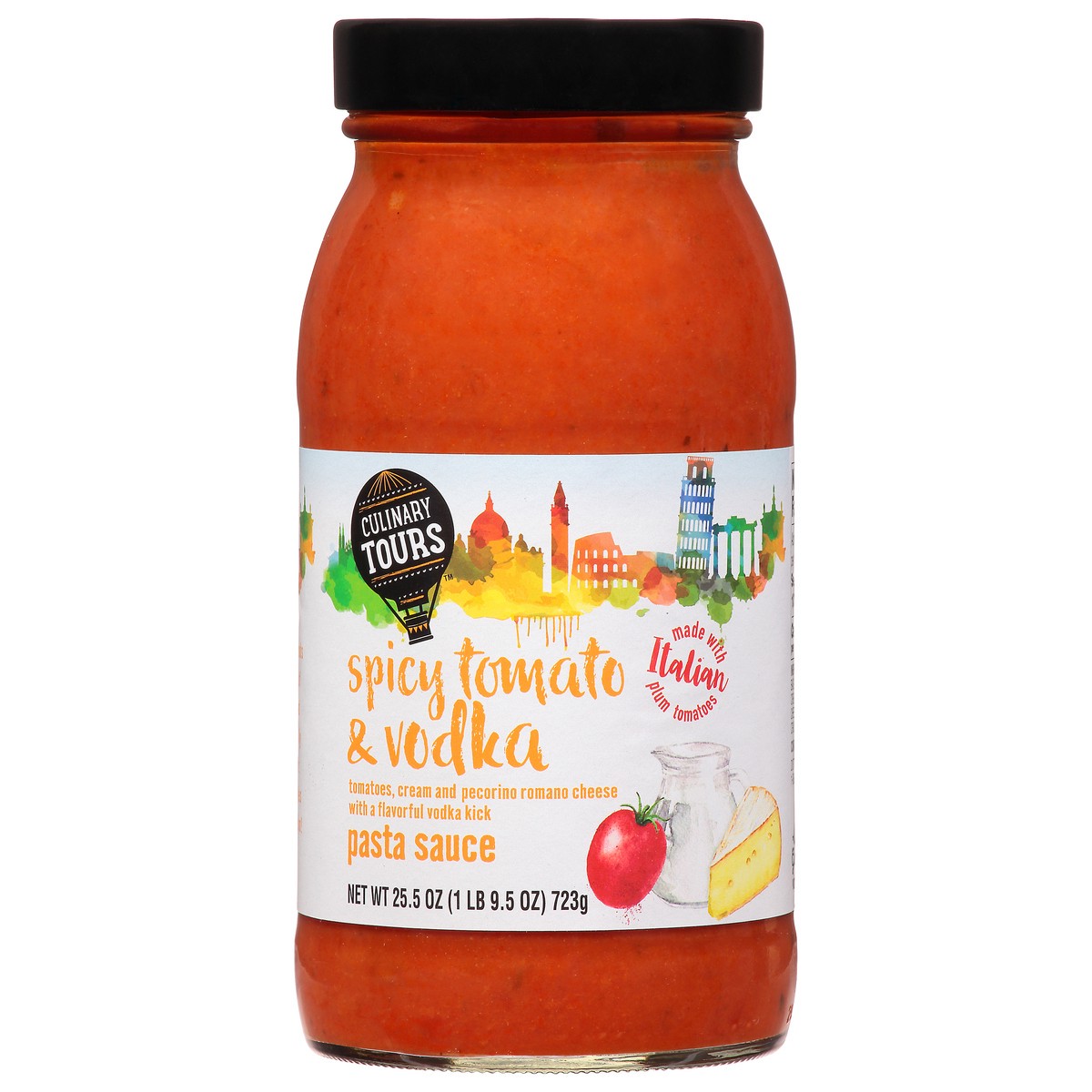 slide 7 of 14, Culinary Tours Spicy Tomato & Vodka Pasta Sauce 25.5 oz, 25.5 oz