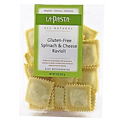 slide 1 of 1, La Pasta Ravioli Spinach Ricotta, 1 ct