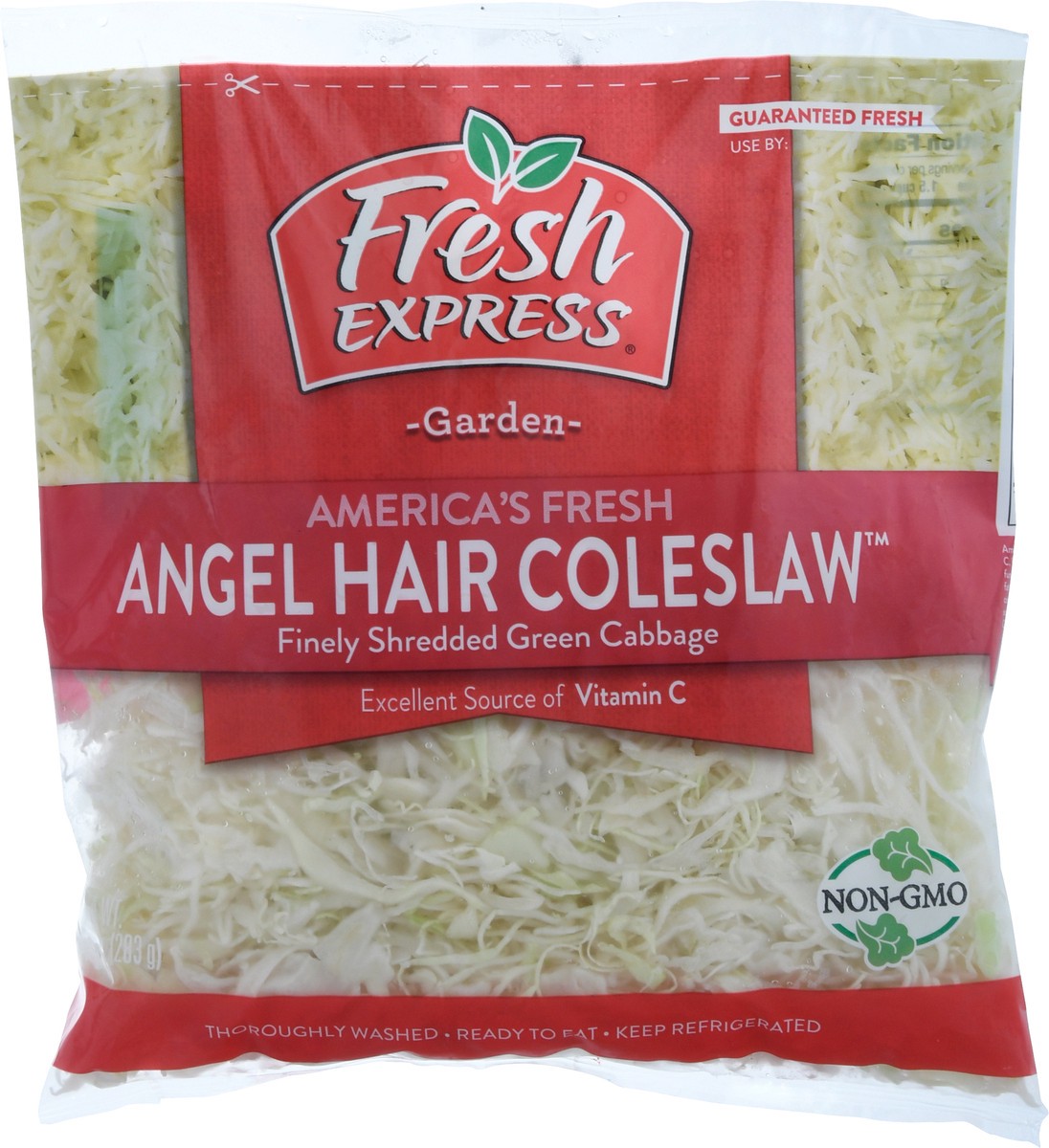 slide 1 of 9, Fresh Express Angel Hair Cole Slaw, 10 oz