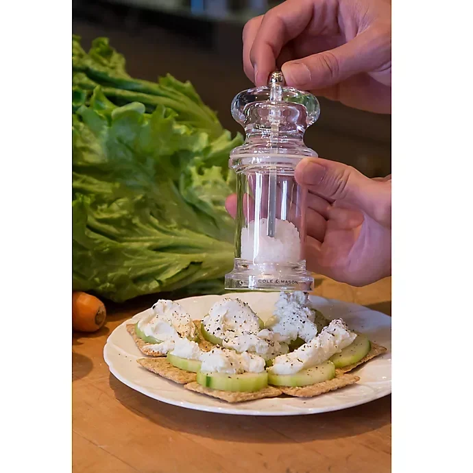 slide 2 of 2, Cole & Mason Acrylic Salt Mill, 1 ct