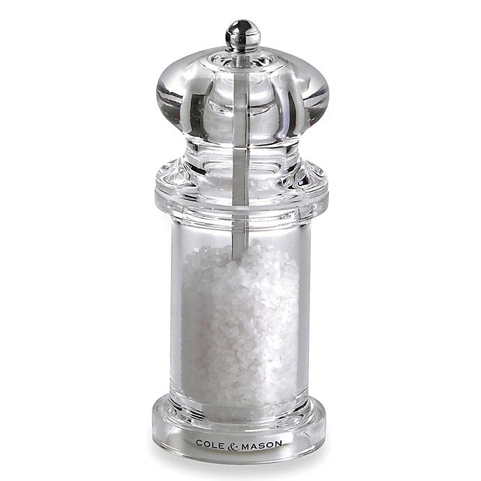 slide 1 of 1, Cole & Mason Acrylic Salt Mill, 1 ct