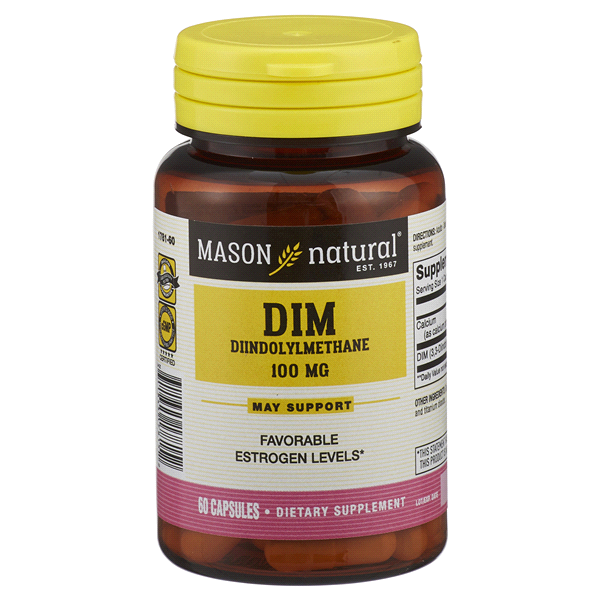 slide 1 of 2, Mason Natural Dim caps, 60 ct; 100 mg