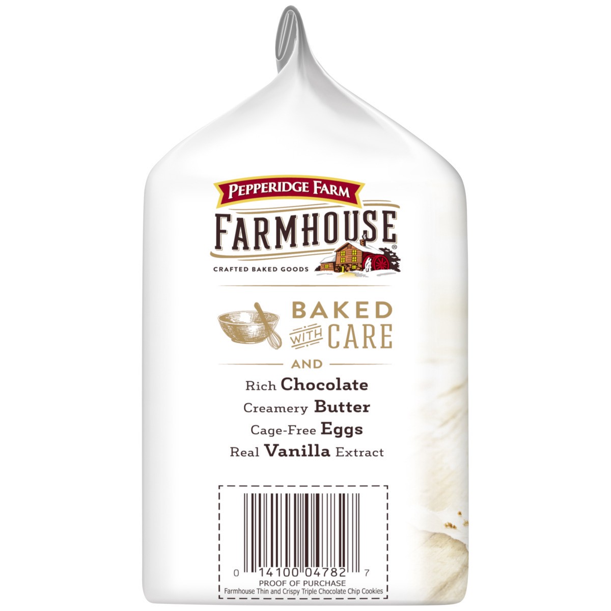 slide 6 of 9, Pepperidge Farm Thin & Crispy Triple Chocolate Chip Cookies, 6.9 oz