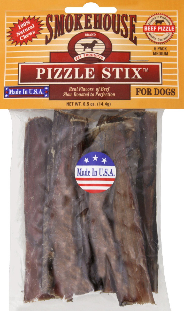 slide 2 of 2, Smokehouse Pizzle Stix 6 ea, 6 ct