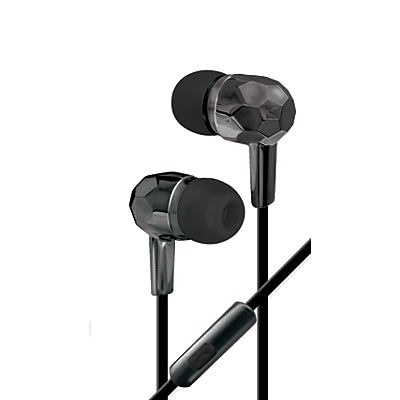 slide 1 of 1, Bytech Wired Chrome Earbud, 1 ct