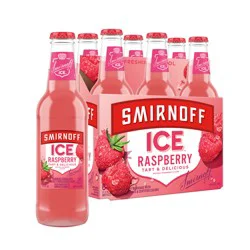 Smirnoff Ice Raspberry Malt Beverage 6 ea