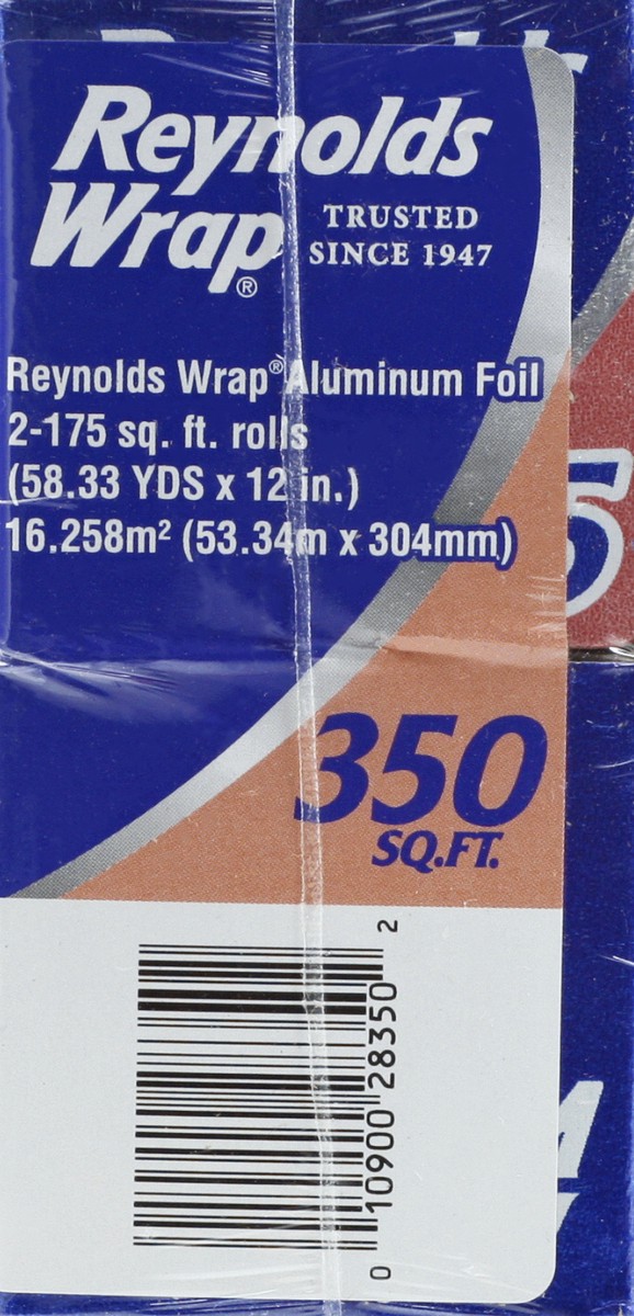 slide 4 of 6, Reynolds Wrap Aluminum Foil 175 sq. ft. 2 ct. Pack, 2 ct
