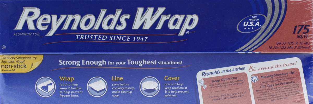 slide 2 of 6, Reynolds Wrap Aluminum Foil 175 sq. ft. 2 ct. Pack, 2 ct