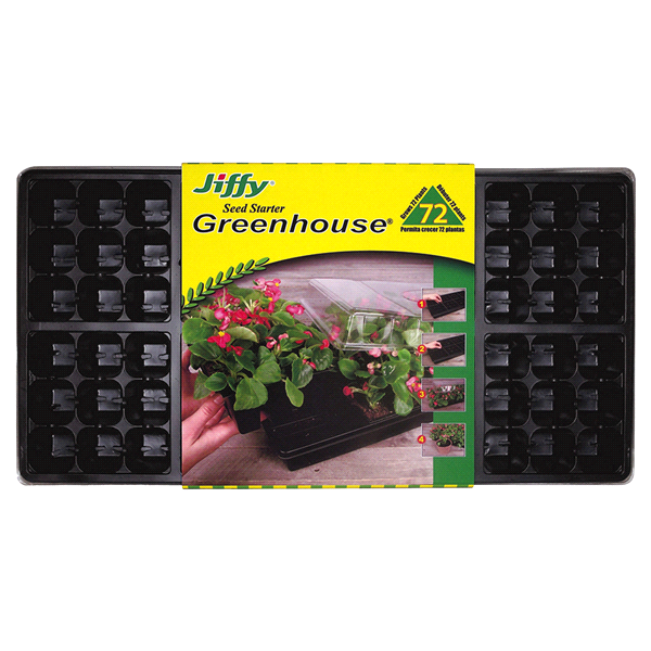 slide 1 of 1, Jiffy Seed Starter Greenhouse Tray, 1 ct