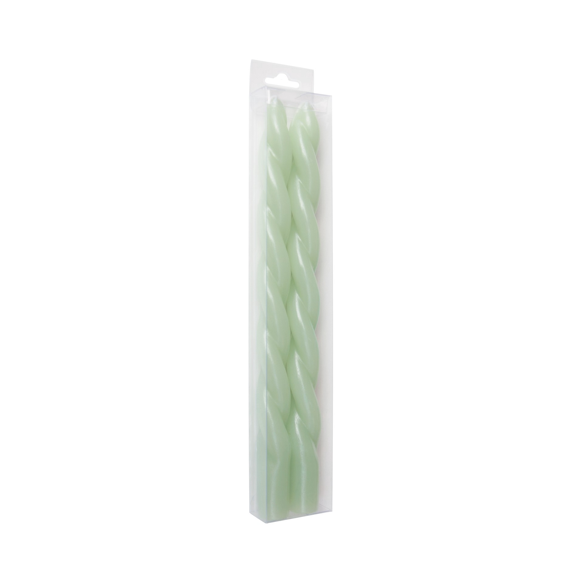 slide 3 of 3, 10" Unscented Twist Taper Candles, 2ct. By Ashland, 2 ct