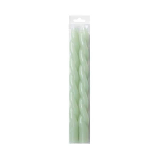slide 1 of 3, 10" Unscented Twist Taper Candles, 2ct. By Ashland, 2 ct