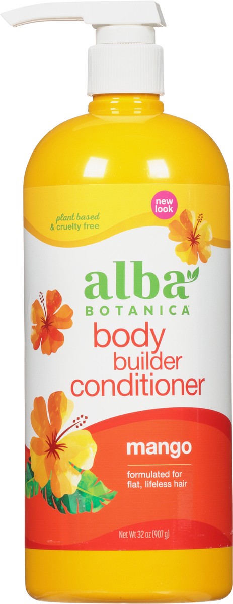 slide 6 of 11, Alba Botanica Mango Body Builder Conditioner 32 oz, 32 oz