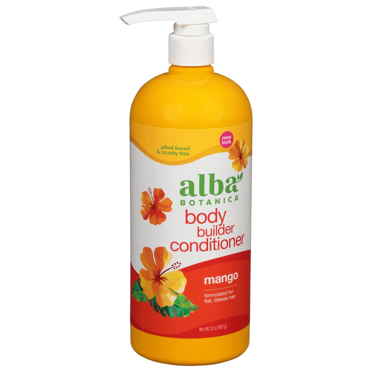 slide 7 of 11, Alba Botanica Mango Body Builder Conditioner 32 oz, 32 oz