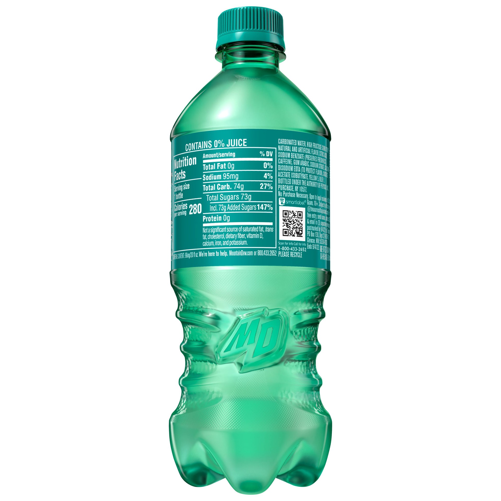 slide 2 of 2, Mountain Dew Soda - 20 fl oz, 20 fl oz