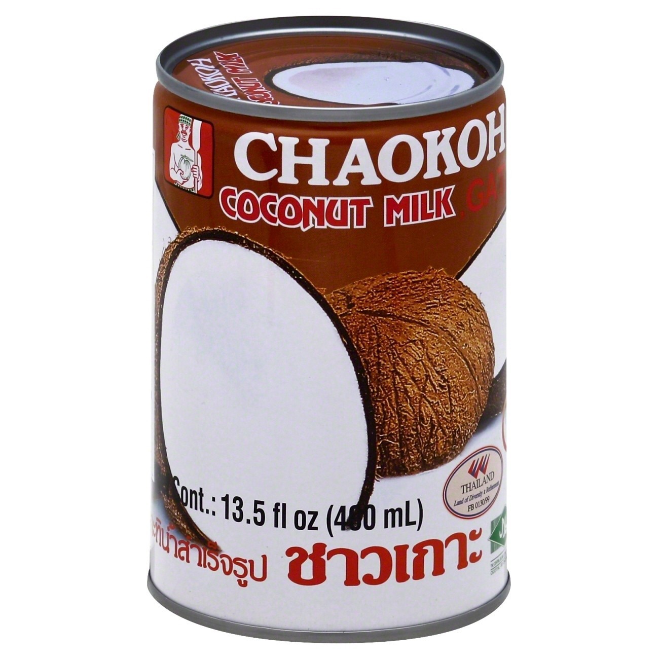 slide 1 of 4, Chaokoh Coconut Milk 13.5 fl oz, 13.5 oz