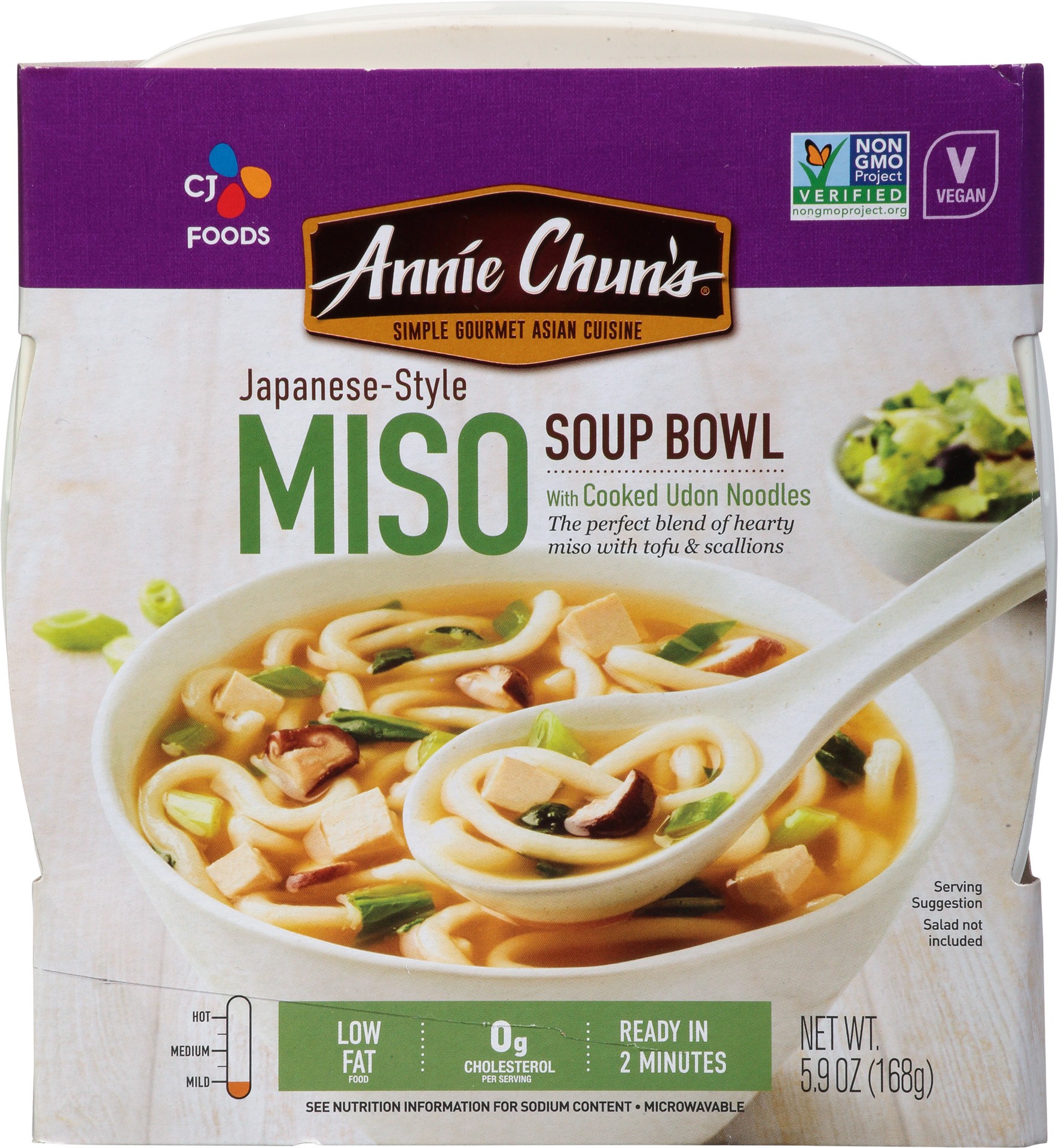 slide 1 of 9, Annie Chun's Japanese Style Miso Soup Bowl, 5.9 oz