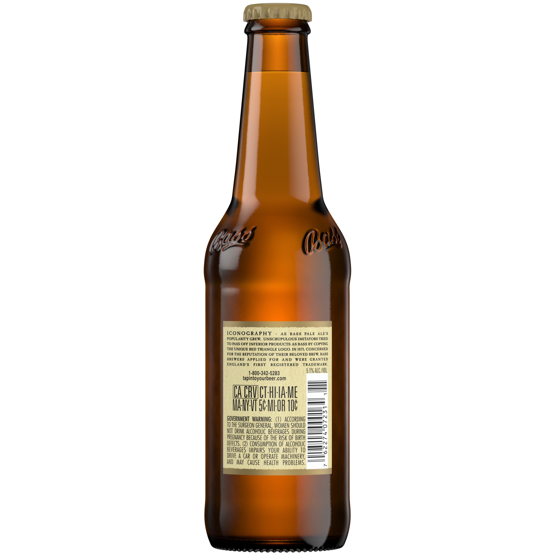 Bass Pale Ale, 5.1 ABV 12 oz Shipt