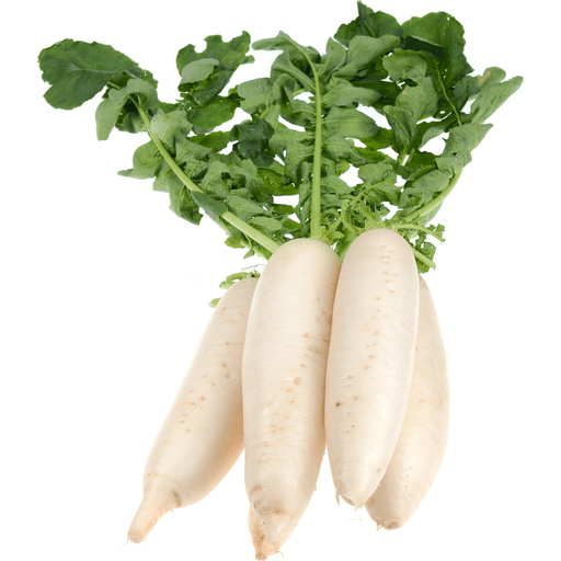 slide 1 of 1, White Radish, per lb