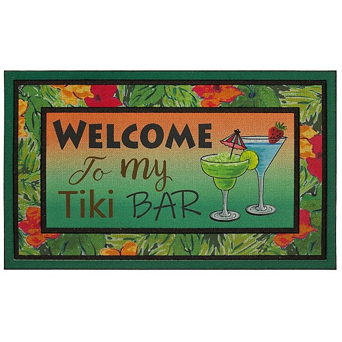 slide 1 of 4, Mohawk Home Tiki Bar Crumb Rubber Doormat, 18 in x 30 in