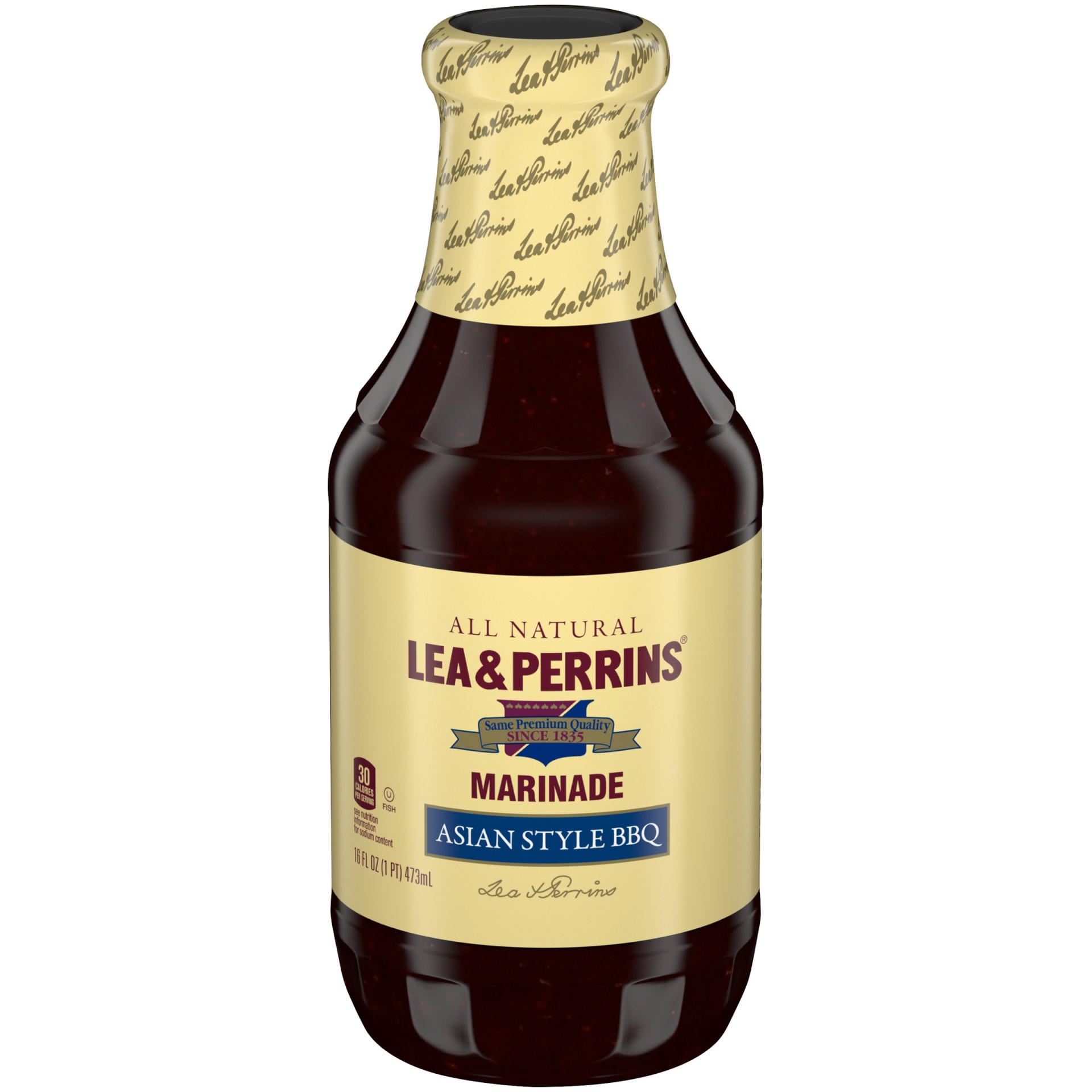 slide 1 of 1, Lea & Perrins Asian Style BBQ Marinade Bottle, 16 fl oz