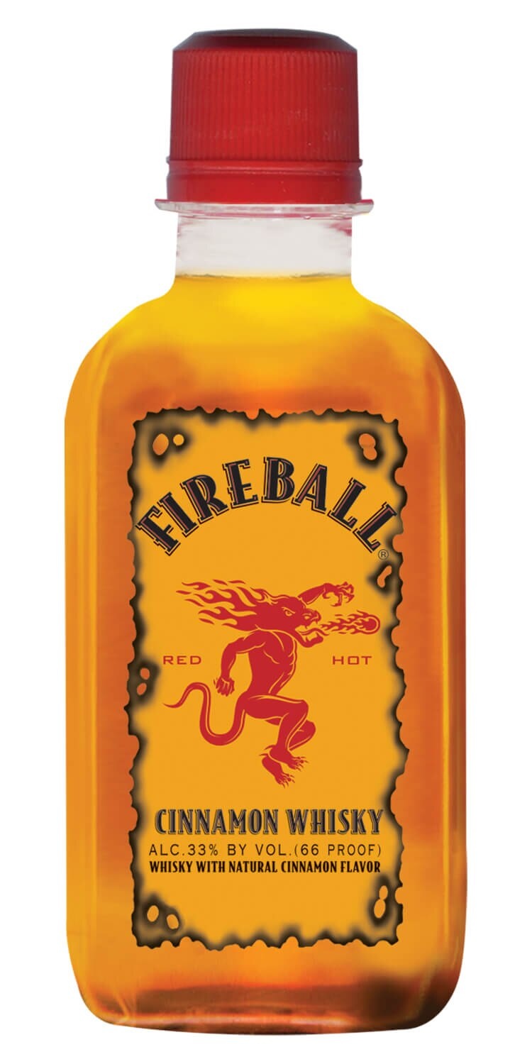 slide 1 of 1, Fireball Cinnamon Whisky, 100 ml