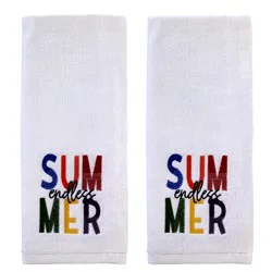 Skl Home Endless Summer Emb Hnd-Optic Wht