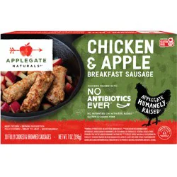 Applegate Natural Chicken & Apple Breakfast Sausage Links (Frozen)