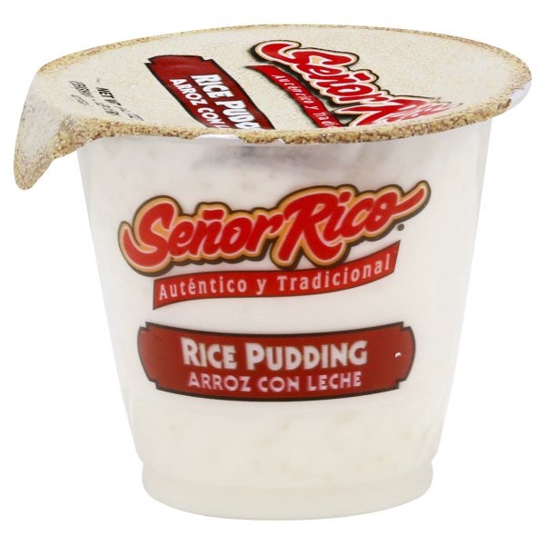 slide 1 of 2, Señor Rico Rice Pudding 8 oz, 8 oz