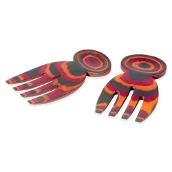 Island Bamboo Salad Hands 2 ea
