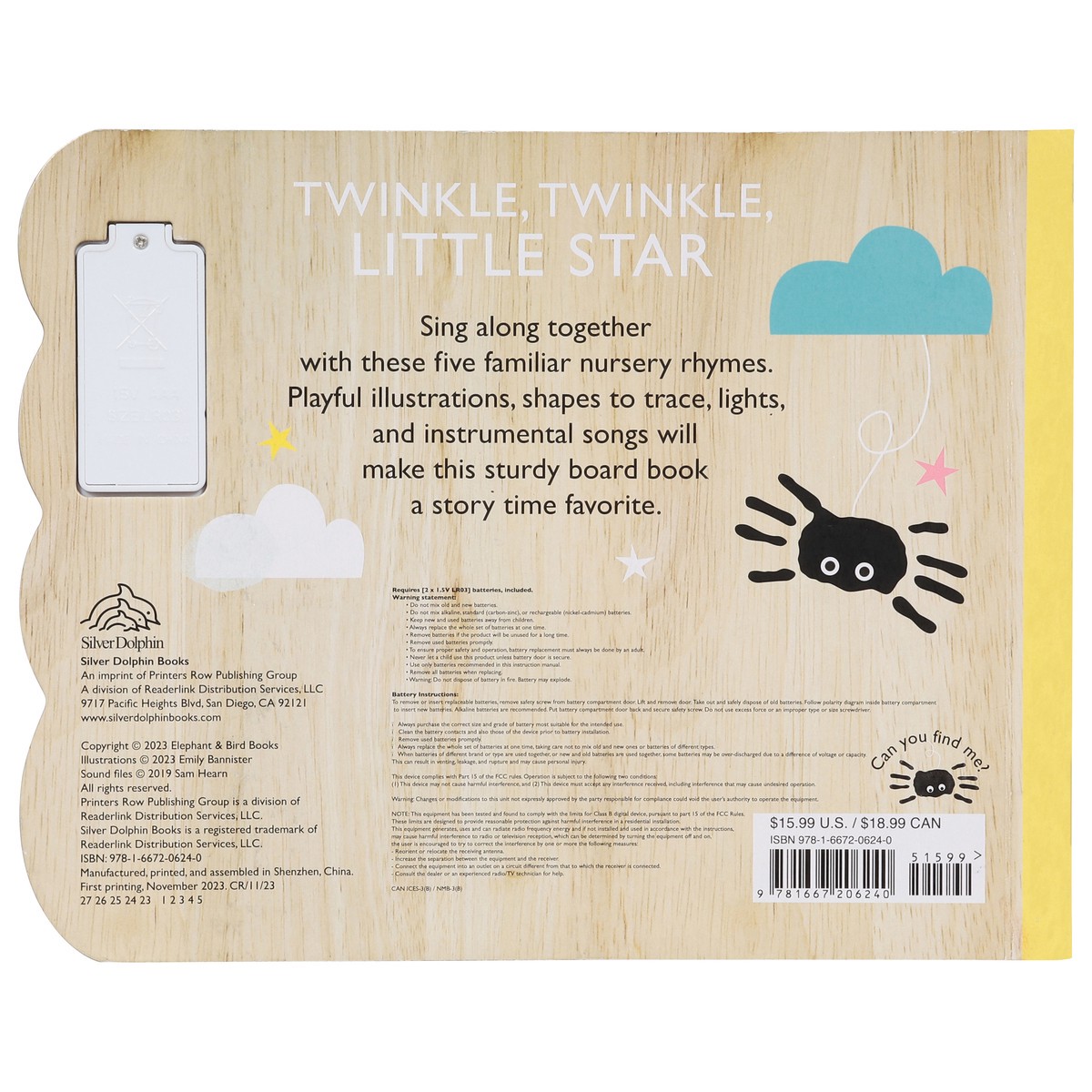 slide 5 of 12, Twinkle, Twinkle, Little Star Touch and Trace Nursery Rhymes Book 1 ea, 1 ct