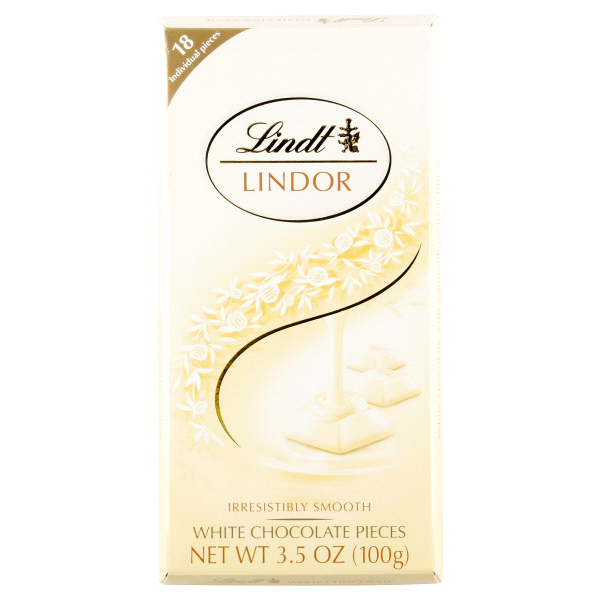 slide 1 of 1, Lindt Swiss Classic White Chocolate, 3 oz