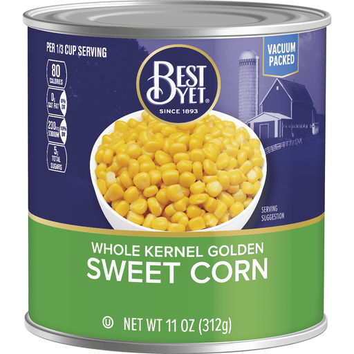 slide 1 of 1, Best Yet By Vacuum Packed Corn, 11 oz