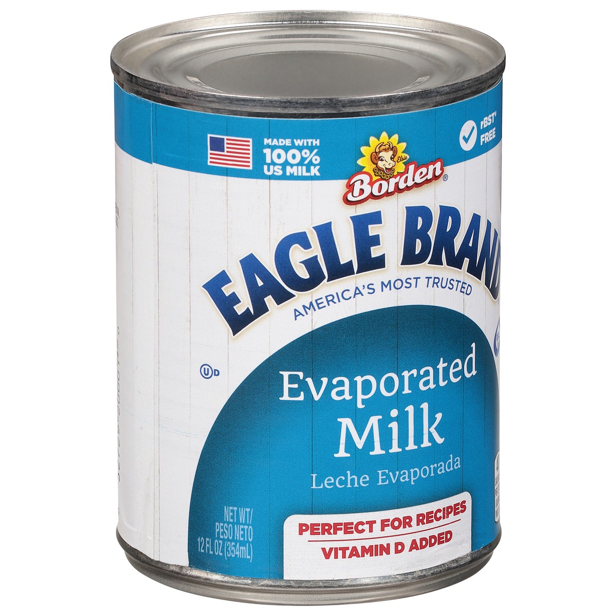 slide 9 of 9, Borden Eagle Brand Evaporated Milk 12 fl oz, 12 fl oz