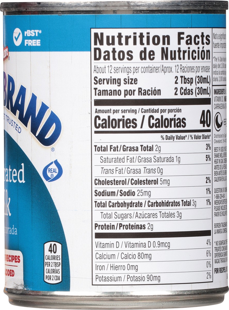 slide 5 of 9, Borden Eagle Brand Evaporated Milk 12 fl oz, 12 fl oz