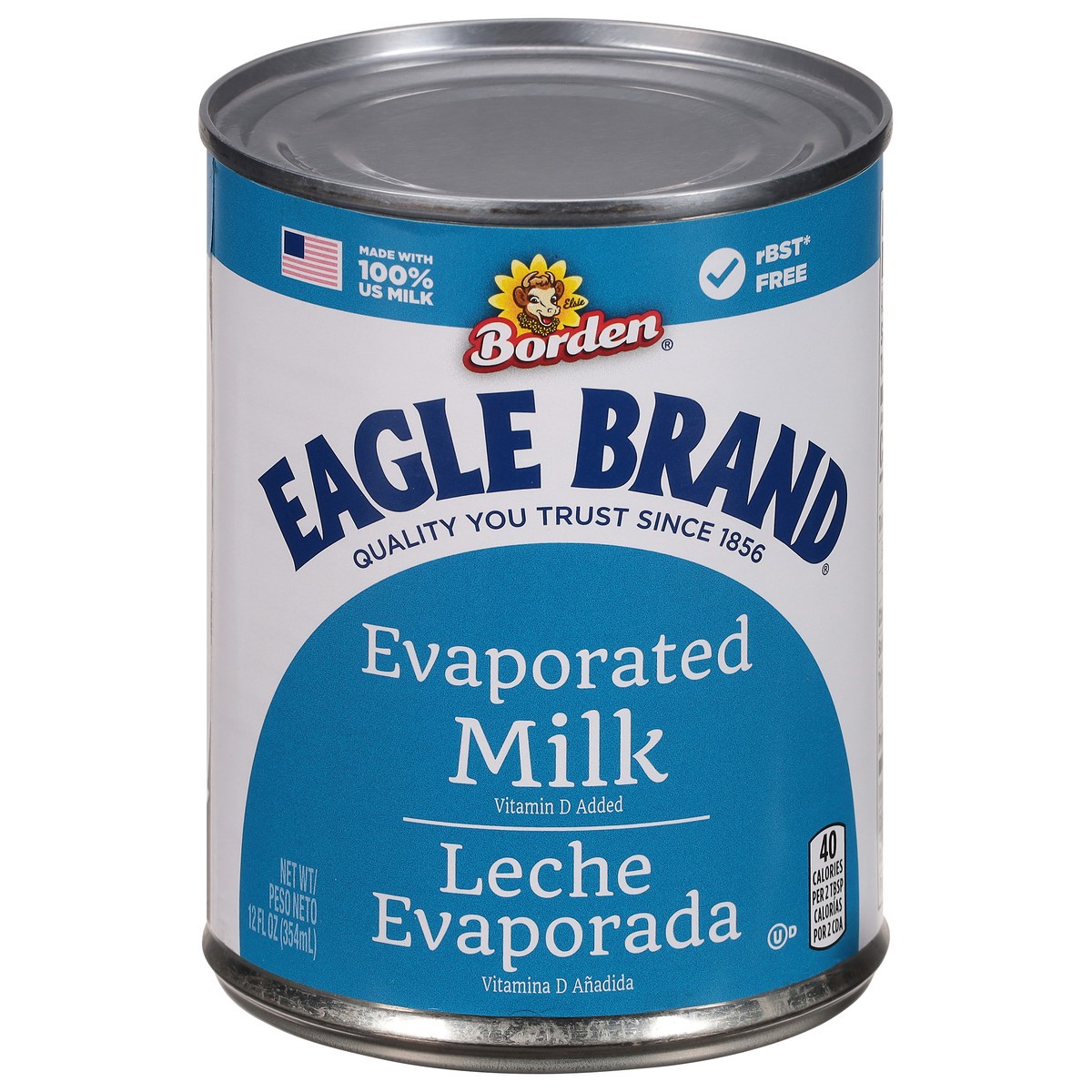 slide 1 of 9, Borden Eagle Brand Evaporated Milk 12 fl oz, 12 fl oz