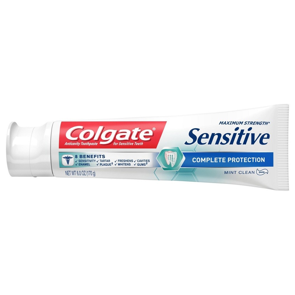 slide 4 of 8, Colgate Sensitive Complete Protection Toothpaste, 6 oz