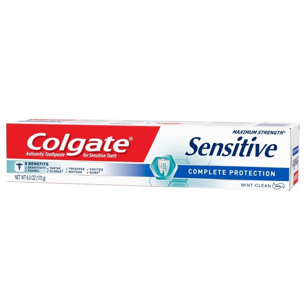slide 6 of 8, Colgate Sensitive Complete Protection Toothpaste, 6 oz