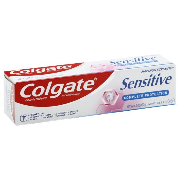 slide 1 of 5, Colgate Sensitive Complete Protection Toothpaste, 6 oz