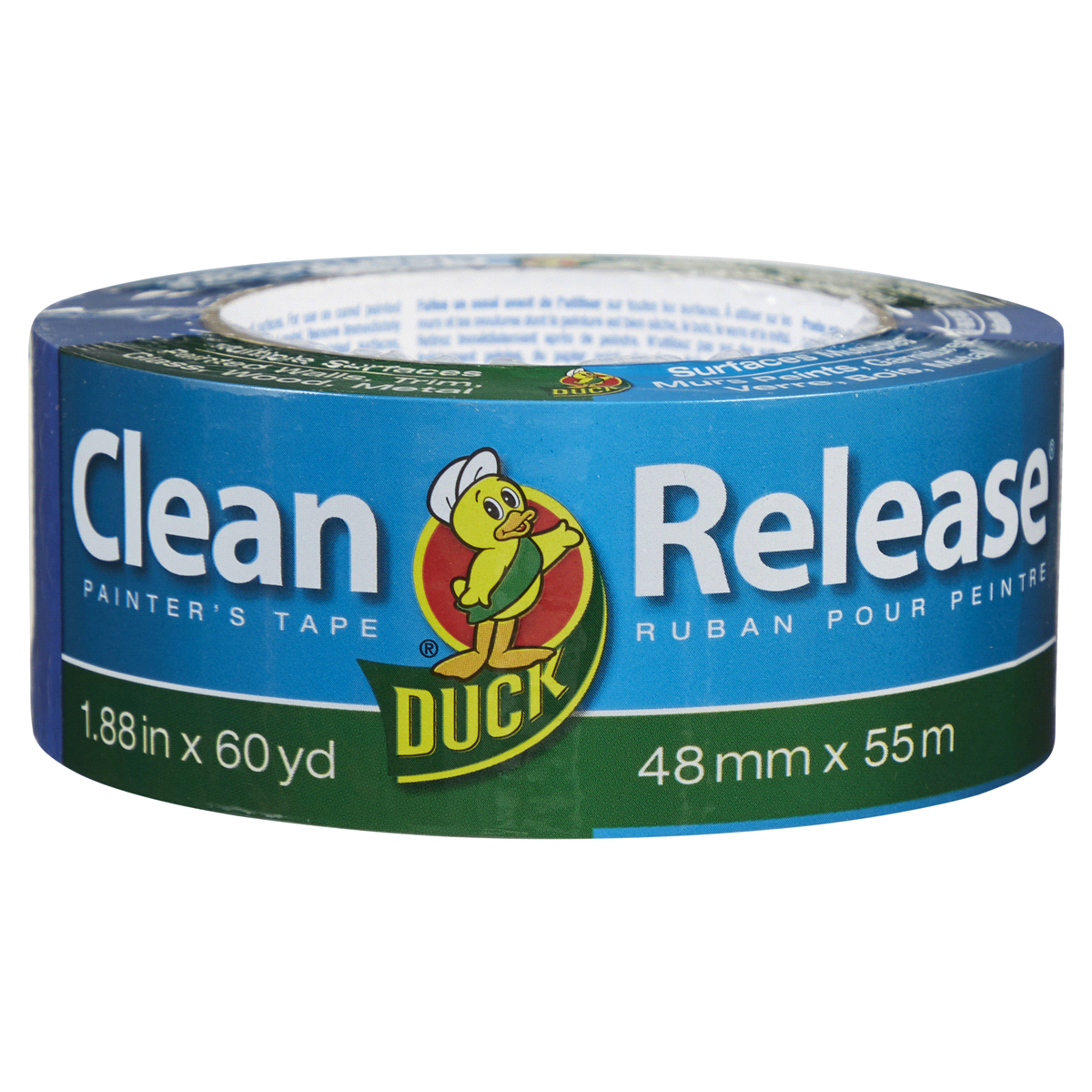 slide 1 of 1, Duck Clean Release Multiple Surfaces Painters Tape, 1.88 in x 60 yd