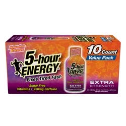 5-Hour Energy Hawaiian Breeze Extra Strength 10 Pack